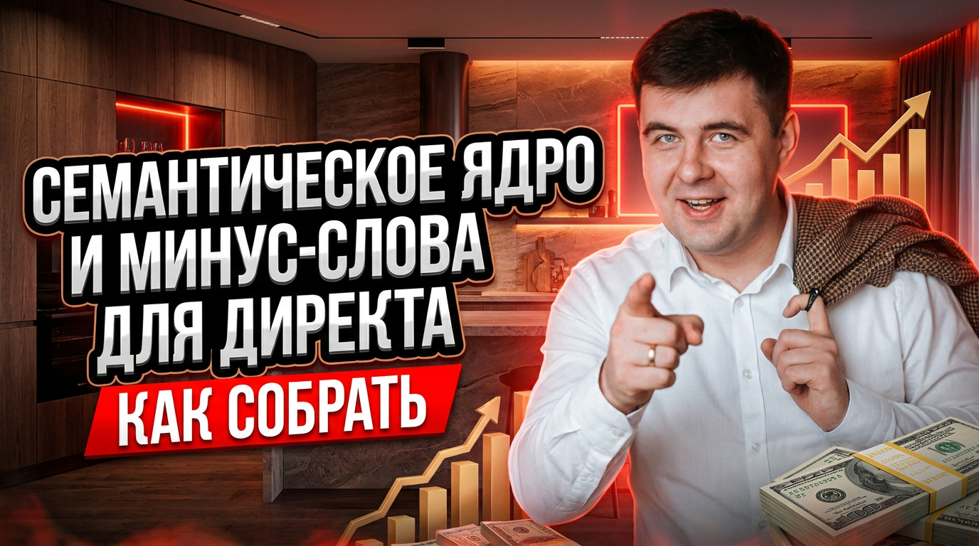 Семантическое ядро и минус-слова для Директа: как собрать
